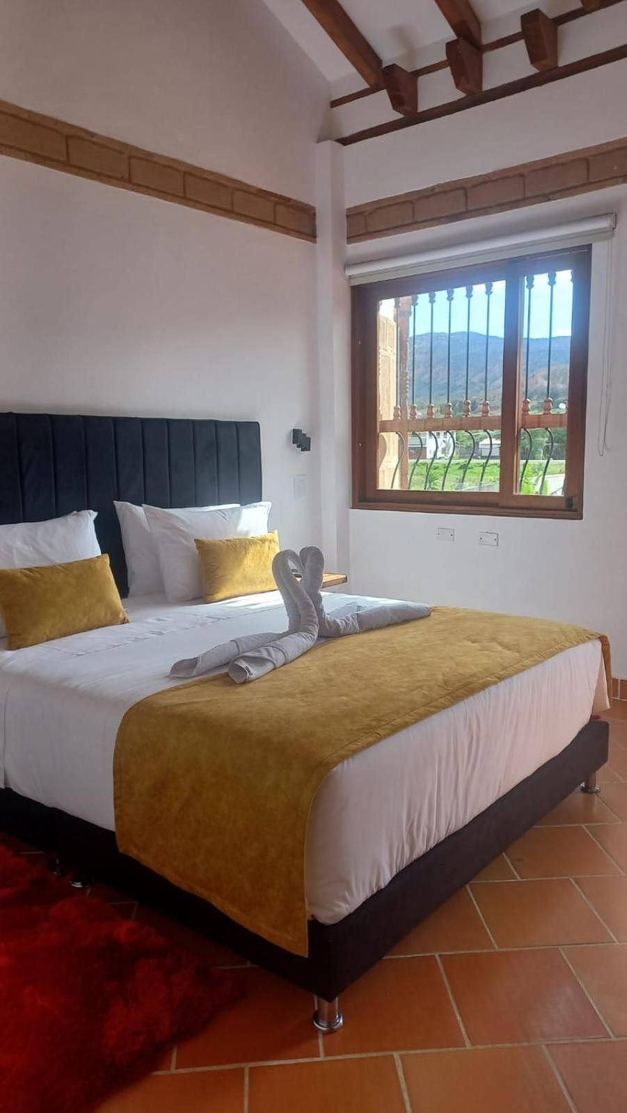 Hotel Santa Barbara Sachica Villa de Leyva Exterior photo
