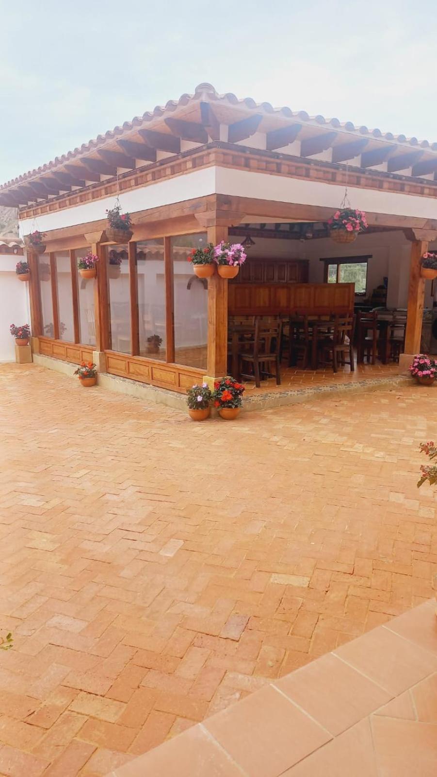 Hotel Santa Barbara Sachica Villa de Leyva Exterior photo