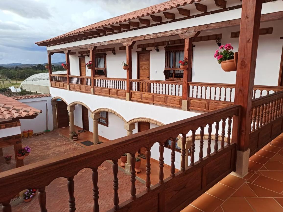 Hotel Santa Barbara Sachica Villa de Leyva Exterior photo